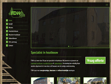 Tablet Screenshot of fdw-massievehoutbouw.be